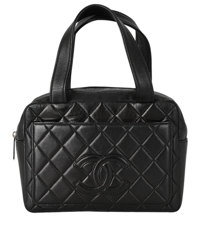 Bowler, £1,600, Handbags, Black, Leather, Front view